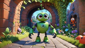 Five Little Robots Beep Beep Song | Fun Robot Nursery Rhyme for Kids | Sing Along Adventure