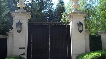 Best entry gate in Holmby Hills. Beverly Hills Real Estate http://www.ChristopheChoo.com