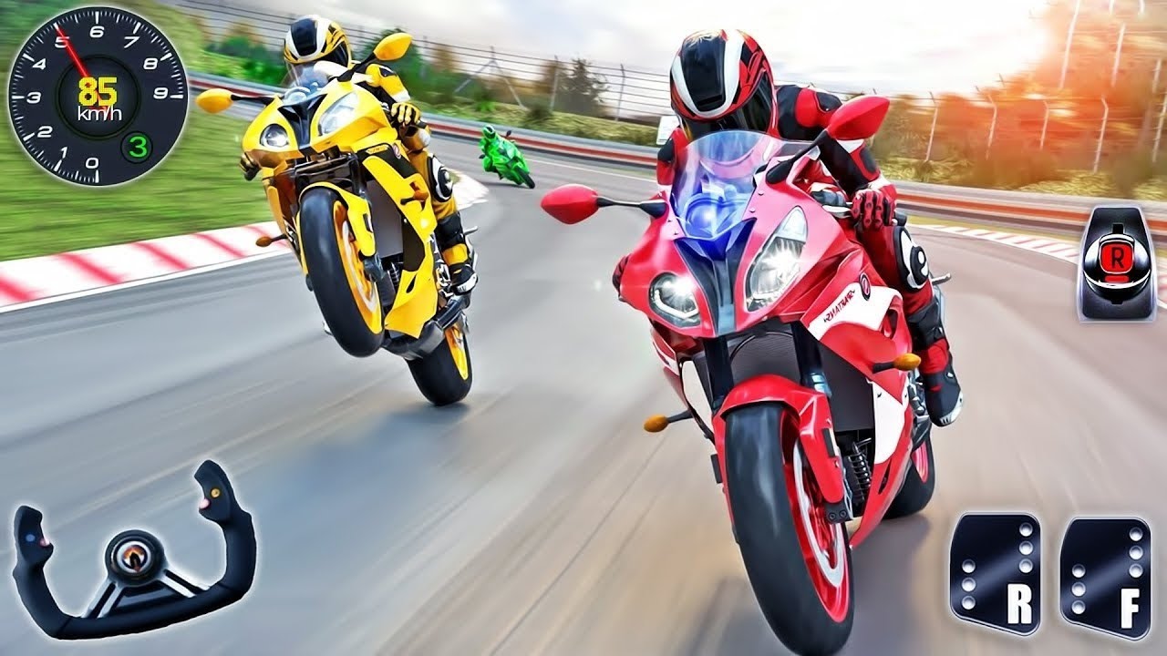 Xtreme bike racing gameplay and high speed and instunt gameplay 