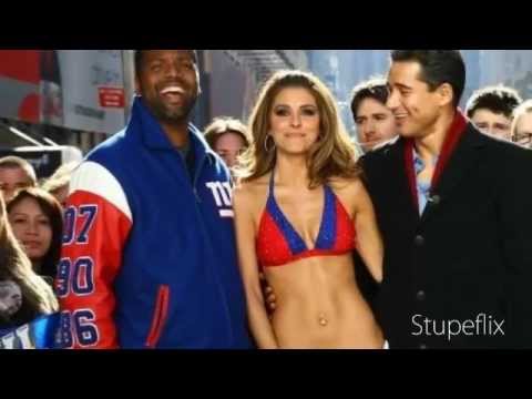 Maria Menounos Loses Super Bowl Bet, Clothing - YouTube