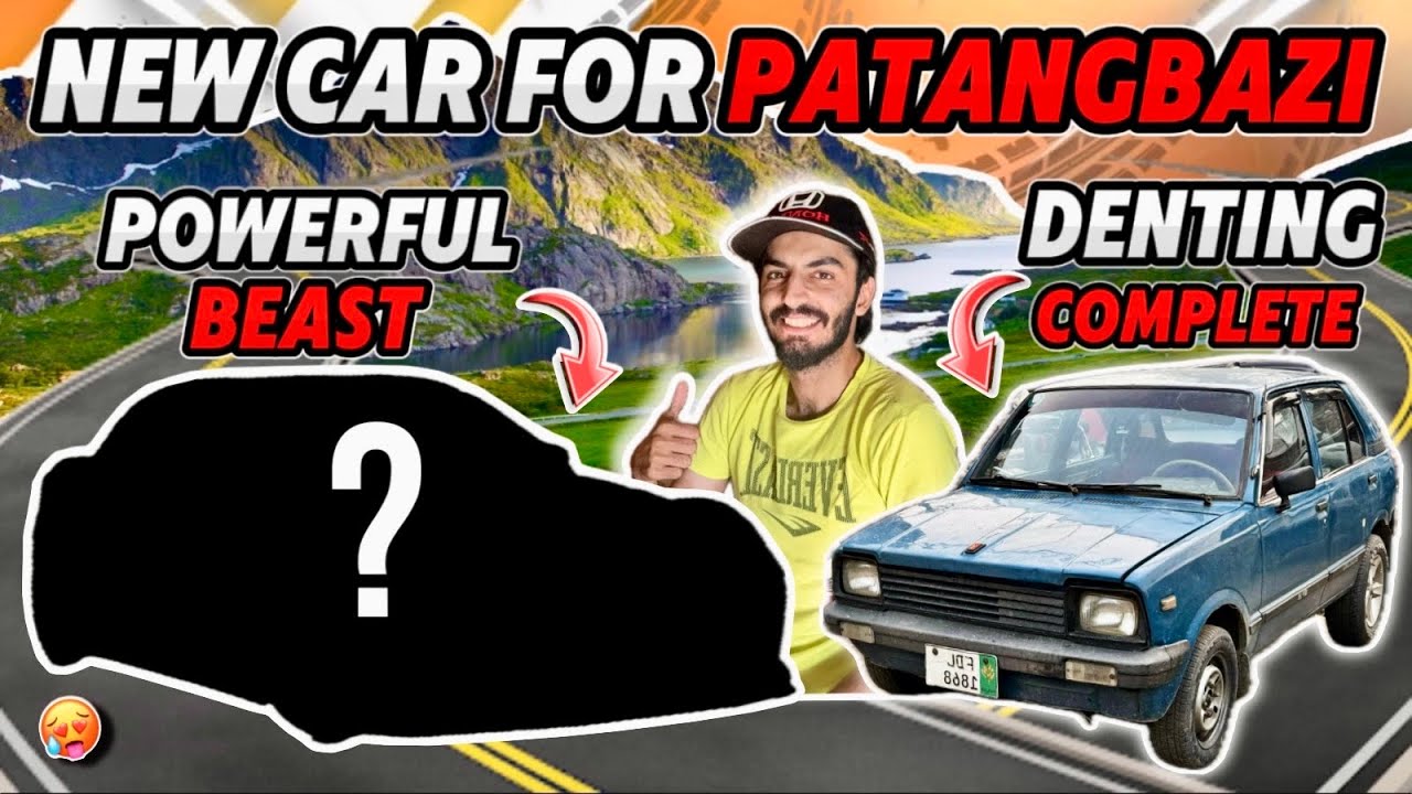 New Car For Patangbazi 🔥 Ft PROJECT FX Denting 🤩 TEAM-4K