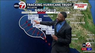 ABC-7 StormTrack Weather: Tracking a warm week with increasing daily storm chances in the Borderland ABC-7 StormTrack Weather: Tracking a warm week with increasing daily storm chances in the Borderland