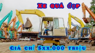 review KOMATSU PC60-6 giá hơn 500 triệu đẹp tuyệt vời vừa nhập về kho hàng Vũ Hùng