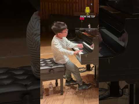 9-year-old Alexander Zhou plays Excerpt of Sparks - From the Top