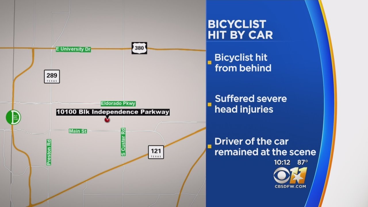 Bicyclist In Critical Condition After Being Struck By Vehicle In Frisco ...