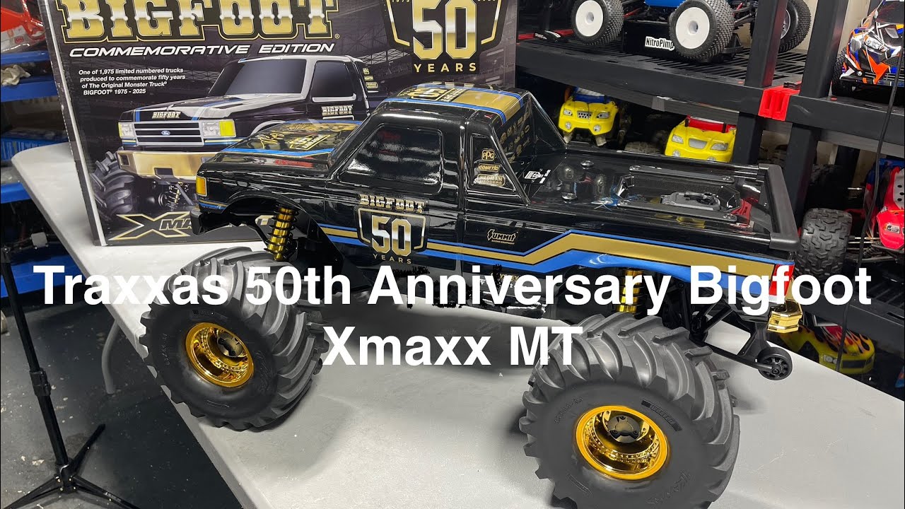 Traxxas XMaxx MT Bigfoot 50th Unboxing