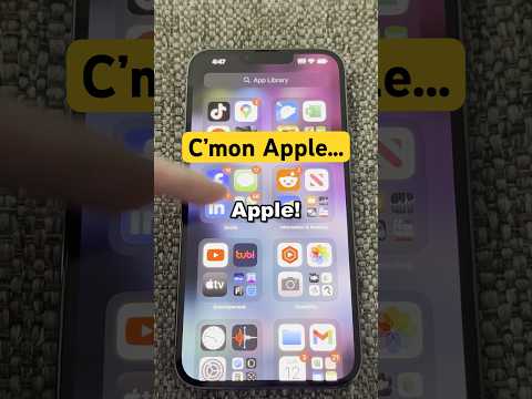 Библиотека приложений iPhone...#shorts