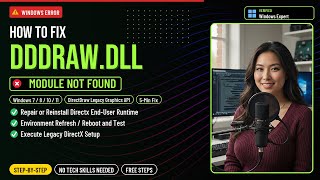 dddraw.dll Missing? Fix Retro Game Graphics!