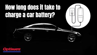 How Long Does It Take To Charge A Car Battery? #Shorts