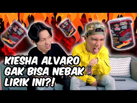 SAMBUNG LIRIK LAGU INDONESIA DENGAN SATU KATA! Kiesha Alvaro gak bisa?