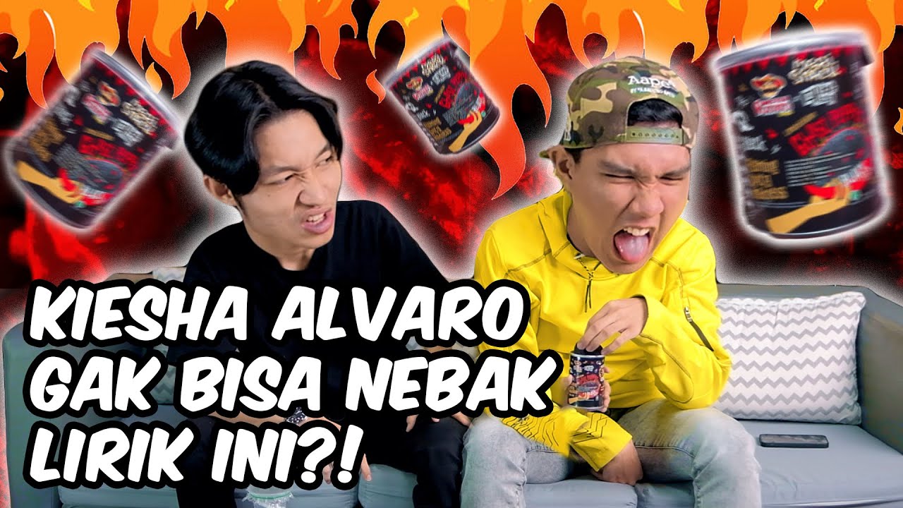 SAMBUNG LIRIK LAGU INDONESIA DENGAN SATU KATA! Kiesha Alvaro gak bisa?