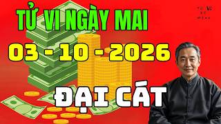 🔮 BẤT NGỜ Tử Vi 3/10/2026: 12 Con Giáp BIẾN ĐỘNG LỚN – Ai ĐẠI CÁT, Ai ĐẠI HUNG