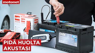 Talviautoilu Akku Ja Akkulaturit