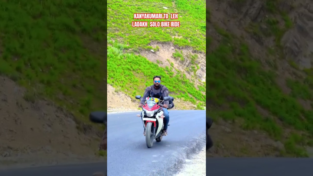SOLO BIKE RIDE TO LEH LADAKH FROM KANYAKUMARI 