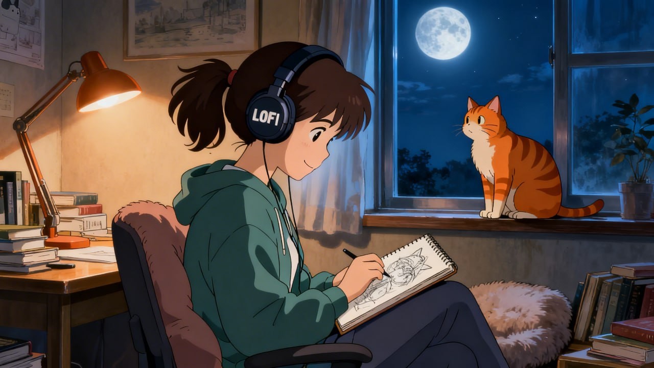 Warm Cozy Bedroom Piano | Deep Focus & Study