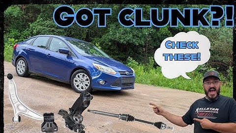 2012-2020 Ford Focus! CV Axle, Control Arm and Spindle/Knuckle Replacement!