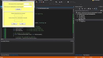 Calories from Fat and Carbohydrates