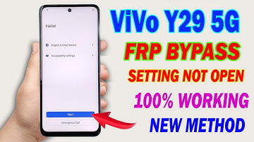 Vivo Y29 5G✅Frp Bypass🔥Android 14 | Without Pc | Google Account Unlock - New Security 2025