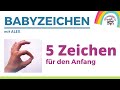 Babyzeichen - 5 Zeichen für den Anfang