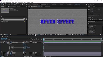 After Effects BASIC - Bài 4 - Các thuộc tính của Transform trong Layer After Effect CC 2015 s