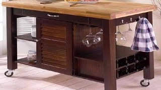 I created this video with the YouTube Slideshow Creator and content image about : Movable Kitchen Islands, stainless steel kitchen 