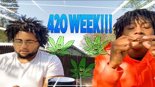 Smoking sesh RATING UPCOMING RAPPERS (pt2) #YT GAVED ME COPYRIGHT🤣🤣 #420 week