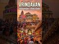 Lost in the divine charm of Vrindavan ✨Where every street echoes with Radhe Radhe #radhakrishna