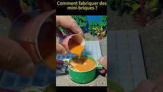 Comment faire des mini-briques réalistes? #diy #miniature