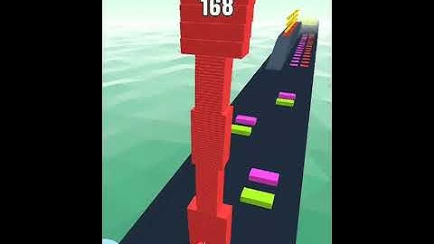 Stack Colors gameplay level 158 shorts