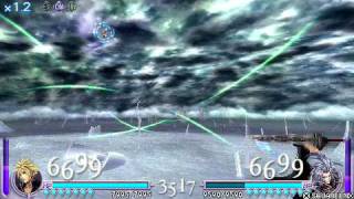 Dissidia Final Fantasy Cloud Vs Kuja