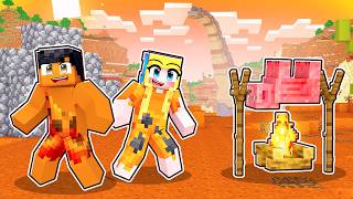 VIAJAMOS para o PASSADO PRÉ HISTÓRICO no Minecraft!