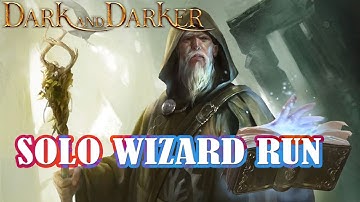 Solo Wizard Crypt Run | Dark and Darker | Playtest A4 | #1