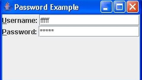 Password protection java tutorial! 2020 updated