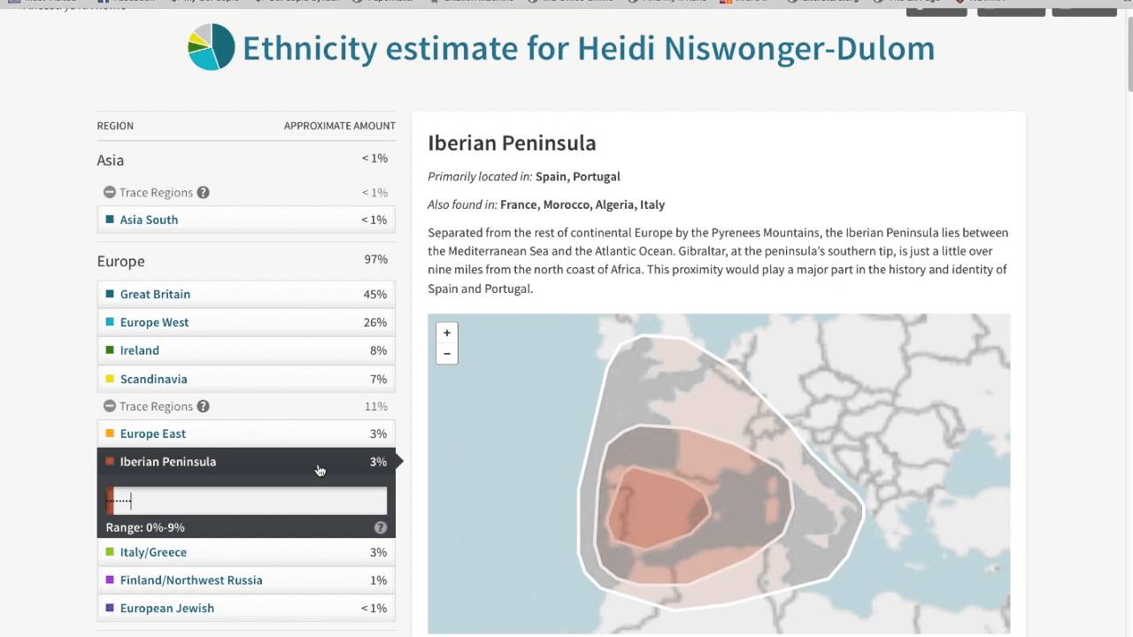 My Ancestry DNA results - YouTube
