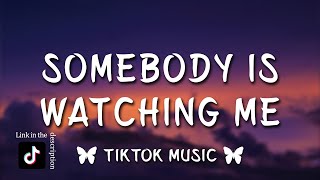 Video thumbnail of "Rockwell - Somebody Is Watching Me (Lyrics) But why do I always feel like I'm in the twilight zone"
