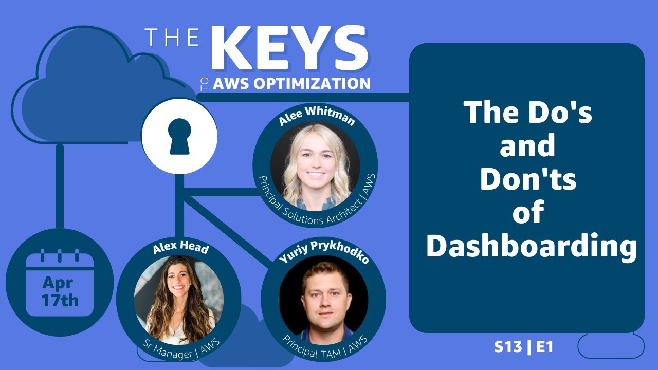 The Do's and Don'ts of Dashboarding | The Keys to AWS Optimization | S13 E1
