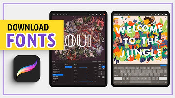 Download and Install Fonts Quickly In Procreate