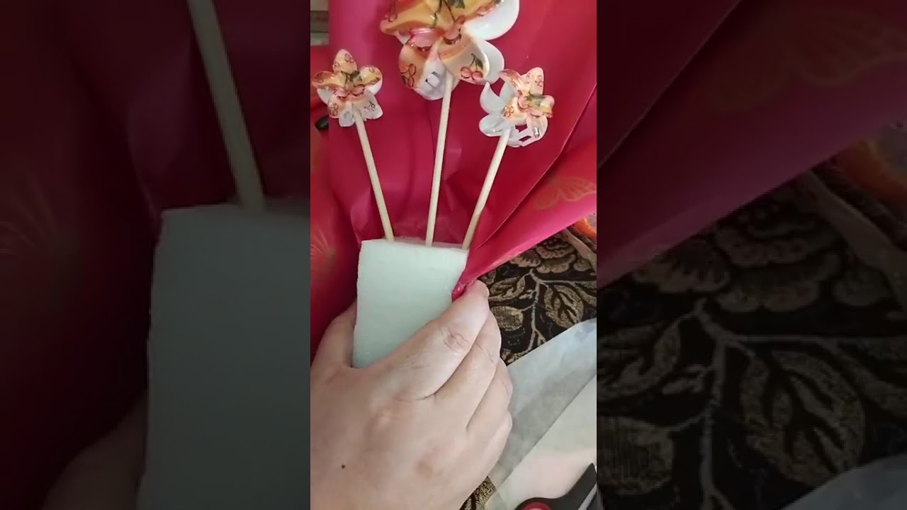 Clase completa para Realizar un Ramo de pinzas para el cabello Corazones #lacocineracrochetera ♥️💐🎀