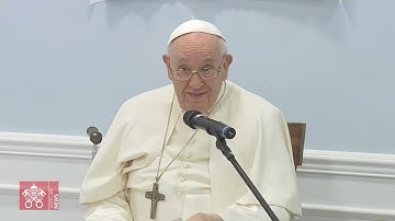 Tông du Mông Cổ | Đức Thánh Cha gặp các nhân viên bác ái và kết thúc chuyền tông du tại Mông Cổ