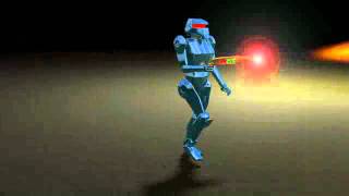 Robot Walk cycle