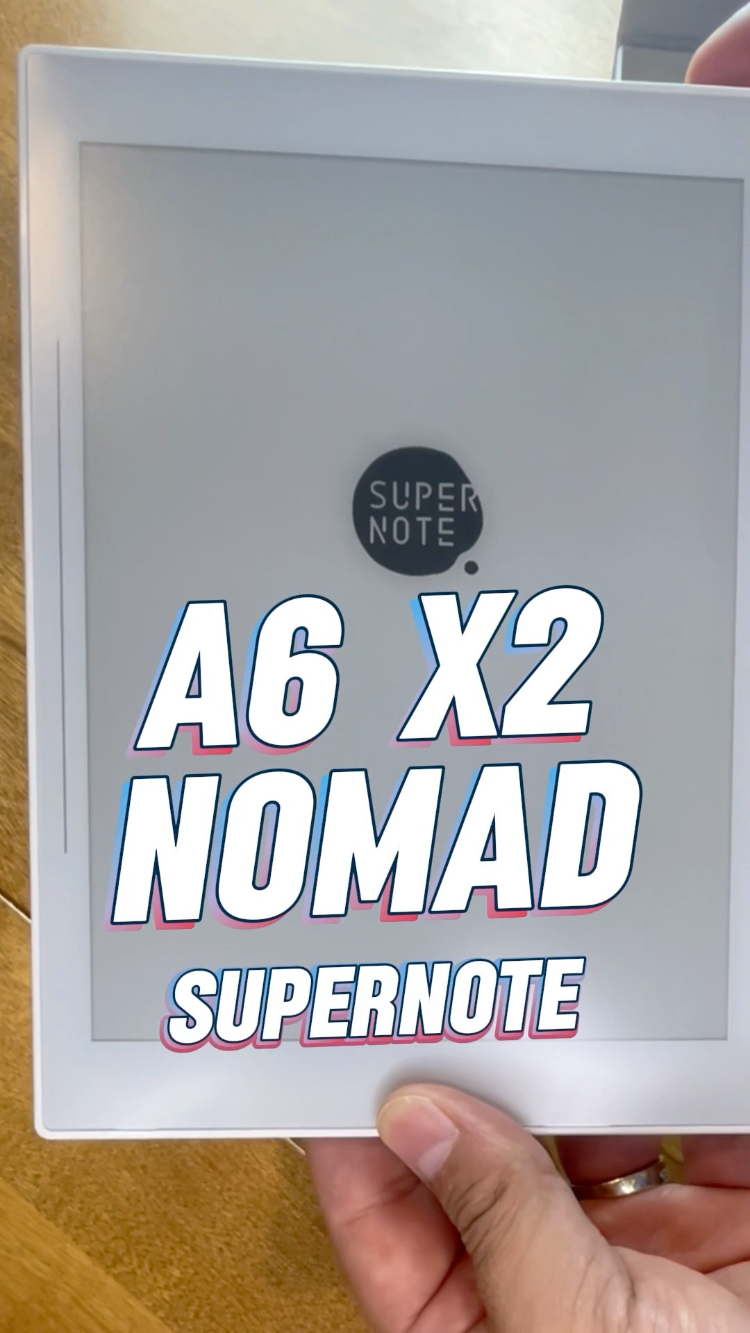 Supernote Nomad A6 X2 Unboxing! 🎁📝 - YouTube