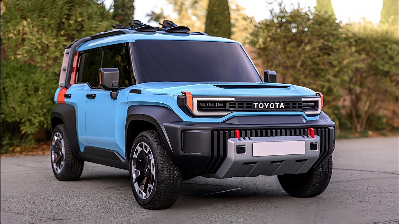 All New 2024 Toyota Compact Cruiser EV The Electric FJ Cruiser Is Here