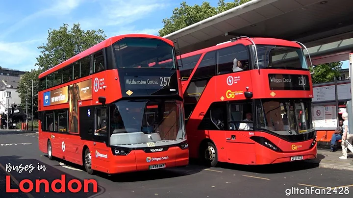 Buses in London, England 2025