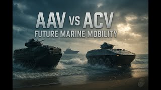 Amphibious Assault AAV vs ACV Future Marine Mobility US Marines Next Gen Amphibious Vehicles