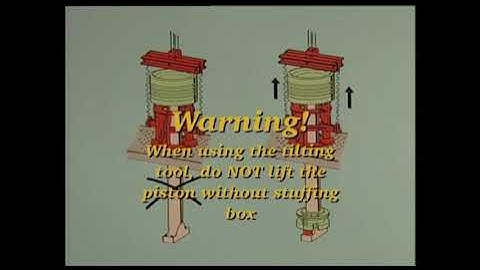 MAN B&W 42-98 MC Engine - Stuffing Box Overhaul