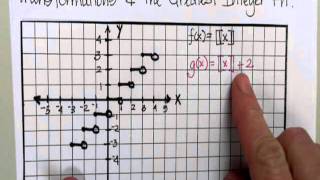 Transformation and the Greatest Integer Function