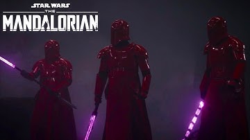 Paz Vizsla Vs The Praetorian Guards - The Mandalorian