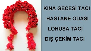 Kına Gecesi Tacı Lohusa Tacı Gelin Tacı  Flower Crown ليلة الحناء laylat alhina' #венок#