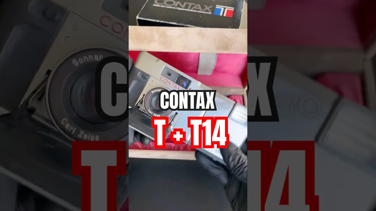CONTAX T ＋ T14 - YouTube