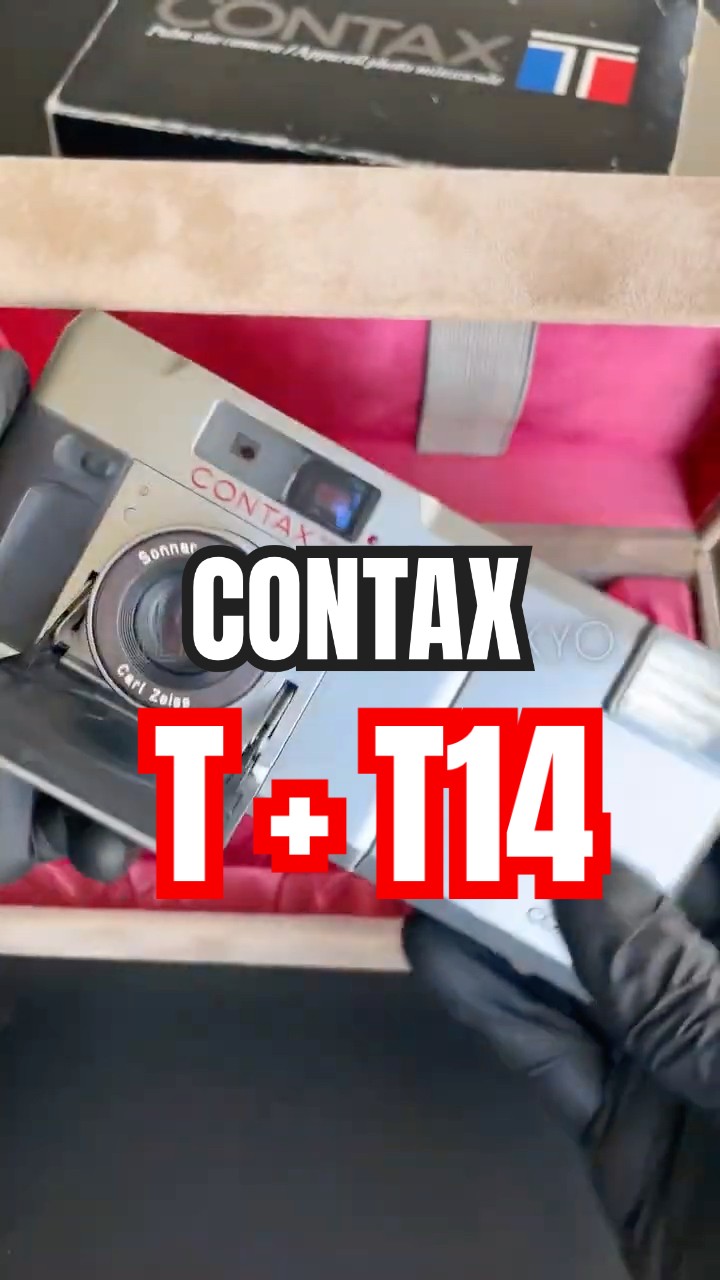 CONTAX T ＋ T14 - YouTube